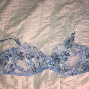 SHEIN bralette w 3D flowers